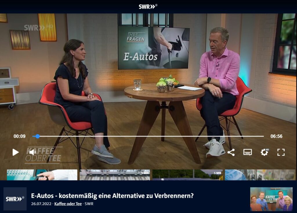 SWR Interview Kristine Simonis Kaffee oder Tee