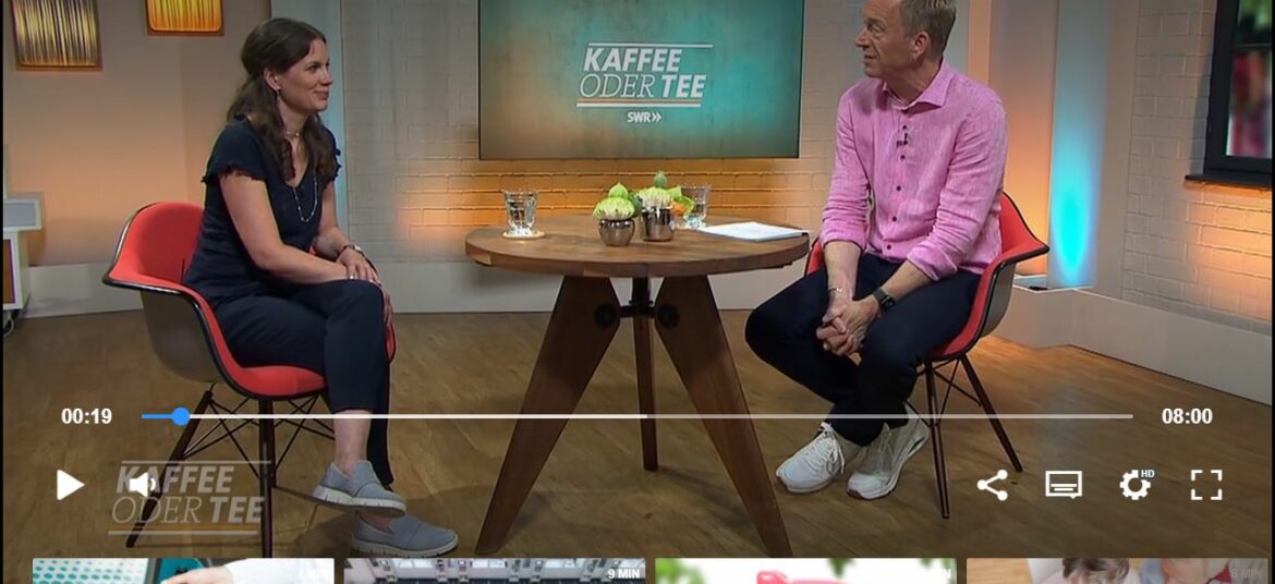 SWR Interview Kristine Simonis Kaffee oder Tee